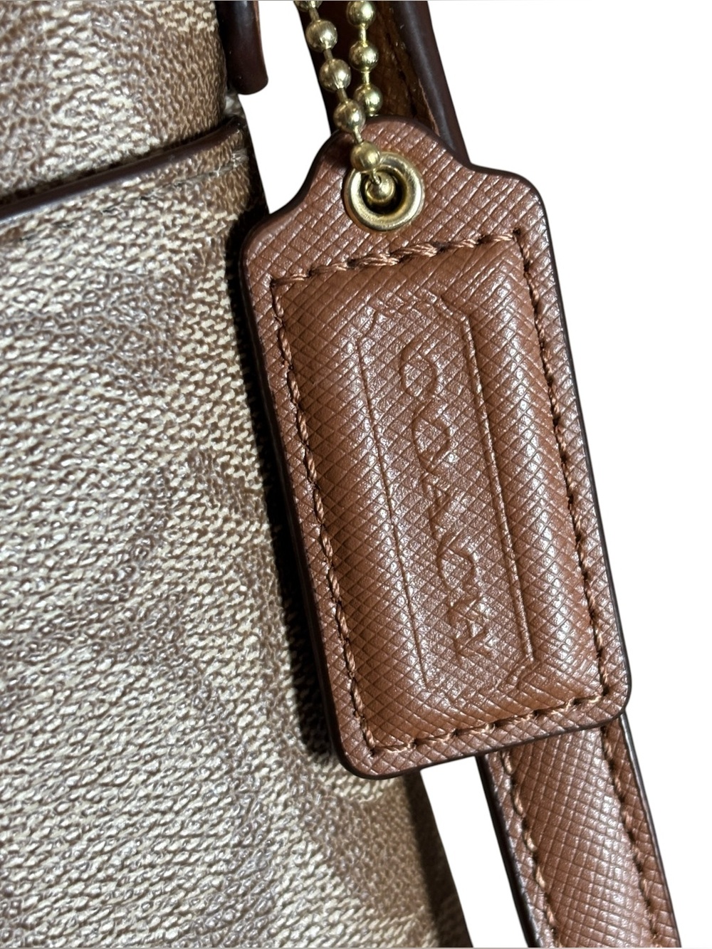 Coach Peyton East West Signature Canvas Swingpack Crossbody - Picture 2 of 9